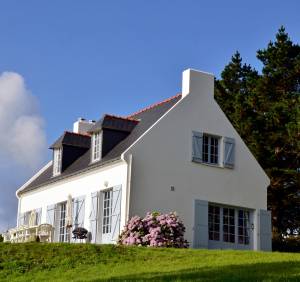 Rénovation d'un mur pignon en Bretagne