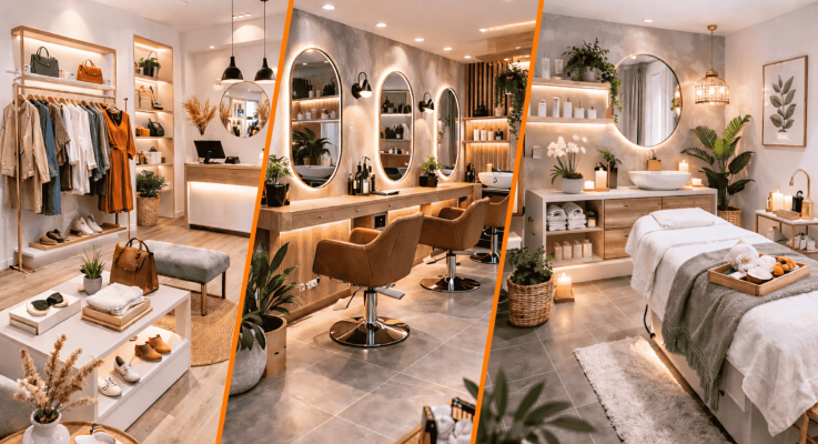 Aménagement de salon, institut ou boutique : circulation et expérience client