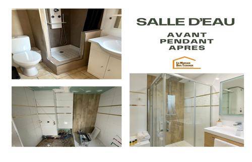 Rénovation de la salle d’eau : un nouvel espace moderne et lumineux pour plus de confort et de praticité