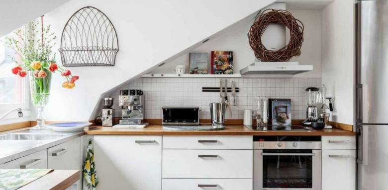 cuisine sous combles