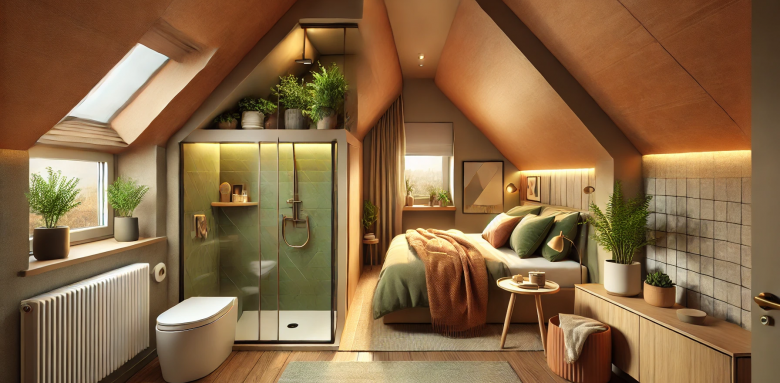 Aménagement des combles suite parentale