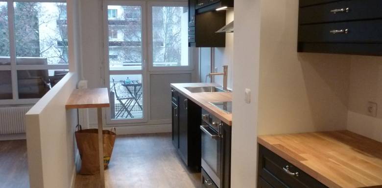 Rénovation d'appartement avec pose d'une nouvelle cuisine équipée - Cholet 49