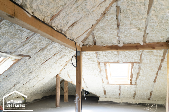 Isolation des combles aménagés