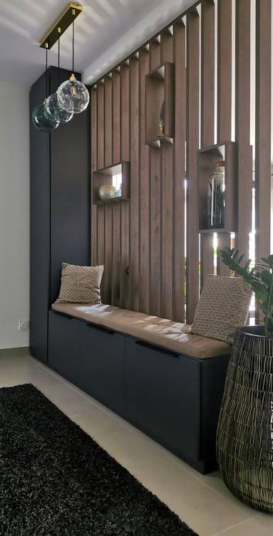 Un claustra pour séparer votre entrée