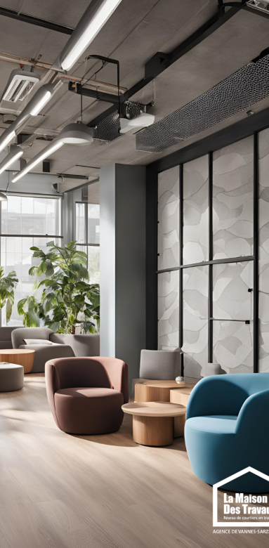 bureau espaces de détente et zones informelles : Favoriser les échanges