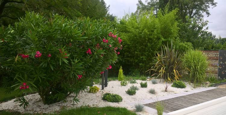 Aménagement de jardin minéral - Nantes 44