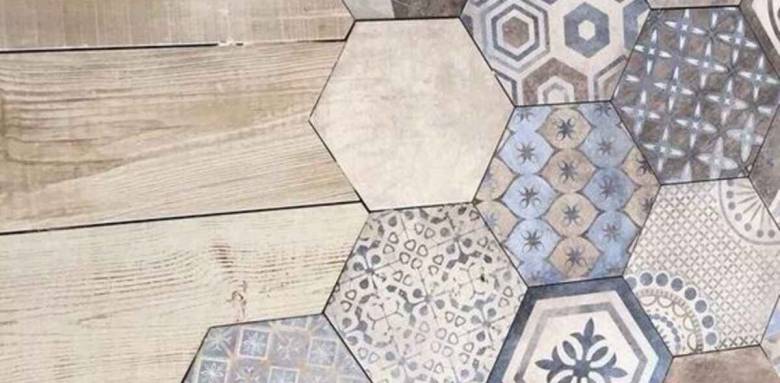 Tomettes contemporaines avec couleurs-Industrielle