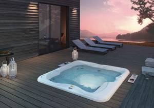 spa jacuzzi sur terrasse