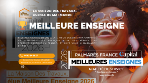 Pourquoi La Maison Des Travaux a été élue Meilleure Enseigne 2026 par Capital ?