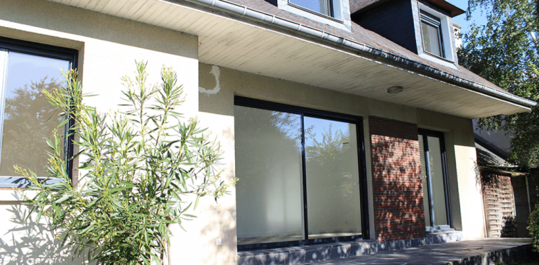 Menuiseries alu noir