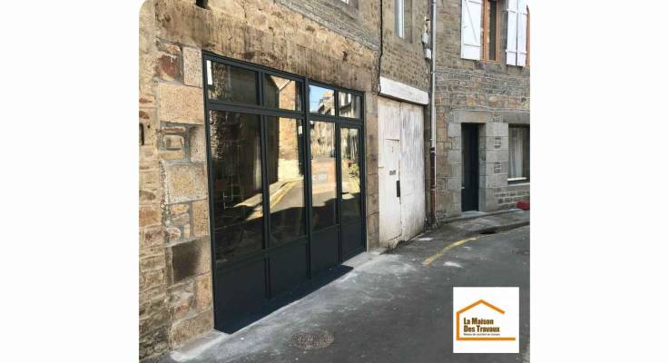 Rénovation d'une devanture de magasin à Blay (14 400) Après