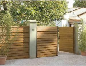 installation portail électrique - sécurité maison