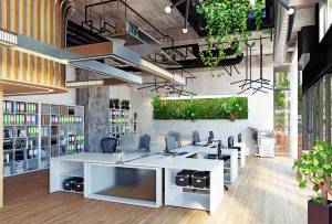 Des bureaux rénovés pour un travail serein