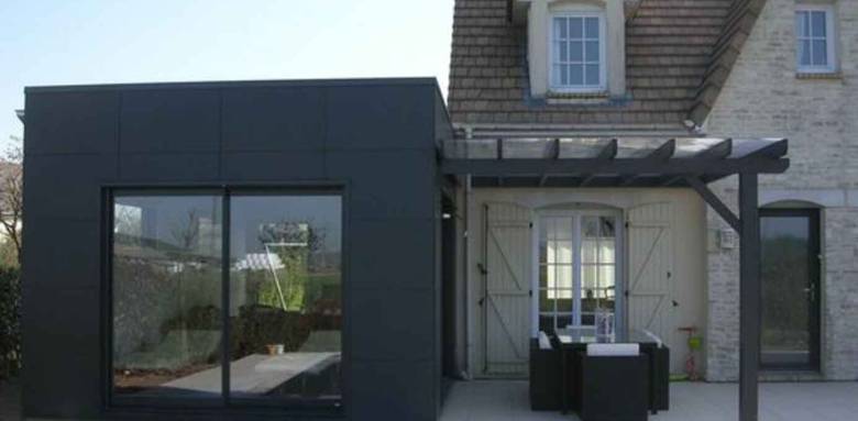 Extension en bois