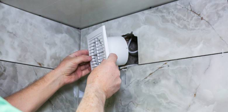 ventilation de la salle de bain