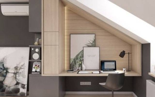 Bureau sous comble 