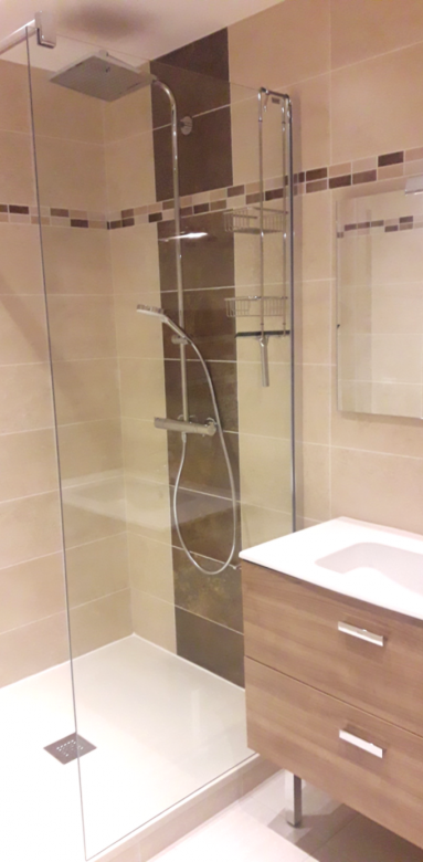 Rénovation d'une petite salle de bain à La Baule