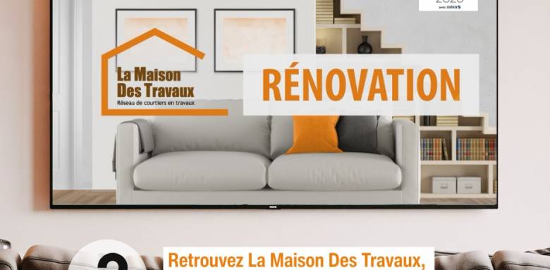 Sponsoring TV La Maison des Travaux Janvier 2026 France 2