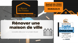 Rénover une maison de ville à Dreux avec La Maison Des Travaux : conseils experts pour un projet réussi, rentable et bien encadré.