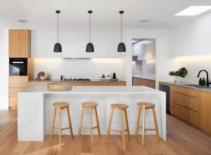 Une cuisine moderne, rénovée avec goût