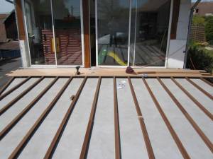 Moderniser une ancienne terrasse en béton