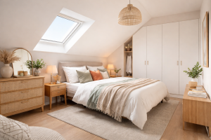 Chambre sous les toits