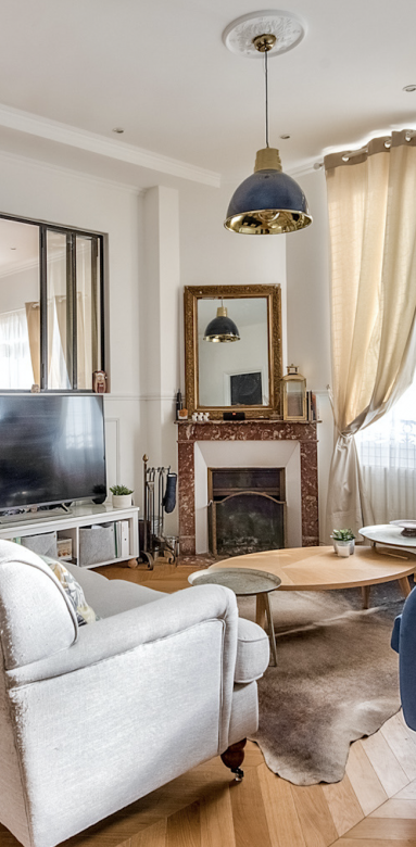 Un bel appartement parisien rénové Paris 17