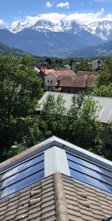 Verrière de toit pente