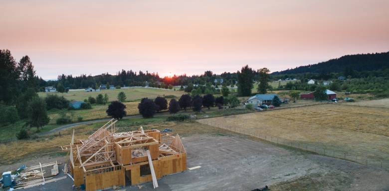 chantier construction de maison