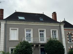 Rénovation de façade en tuffeau - Cholet 49