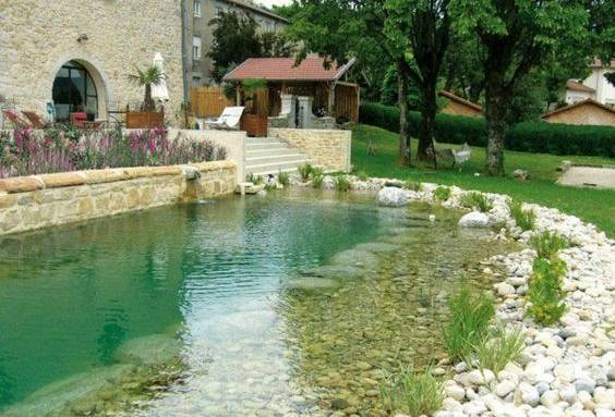 piscine naturelle  la maison des travaux