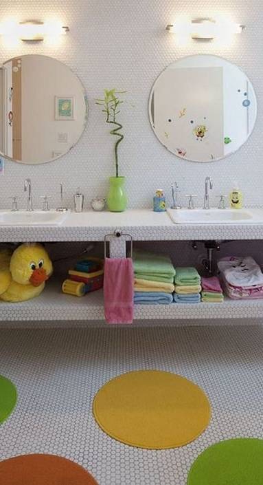 Réno salle de bain enfants