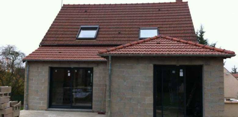 Extension béton cellulaire, Carvin (62)