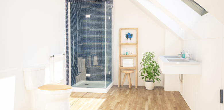 Une salle de bain sous les combles Orléans