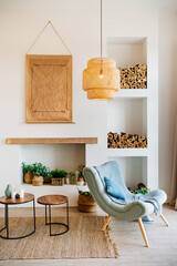 Le mariage du bois et du blanc