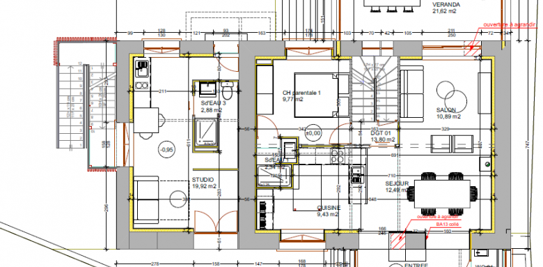 Plan rénovation de maison Brest 29200