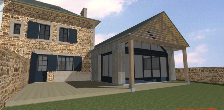 Lancement projet extension / rénovation de maison à Saint-Malo en collaboration avec SARL VIART ARCHITECTE