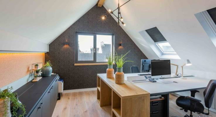 Aménager des bureaux sous combles à paris