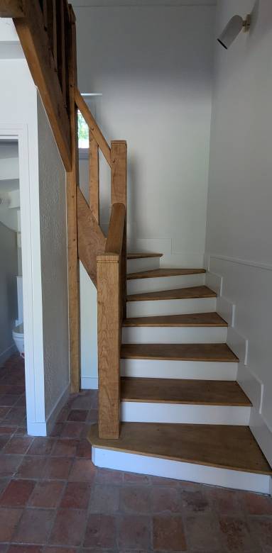 Rénover escalier bois Orléans