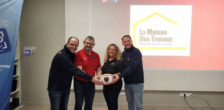 De gauche à droite : Guillaume LEGRAND, Romain GRESSIER-MONARD, Vanina FLEURY, Olivier MACÉ