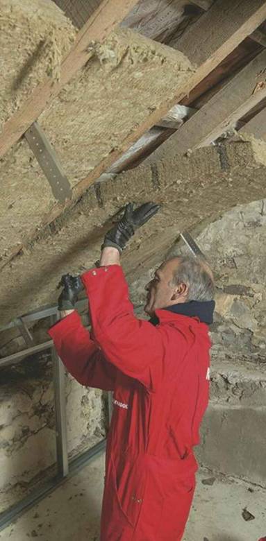 Isolation thermique intérieure en isolation de toiture - Nantes 44