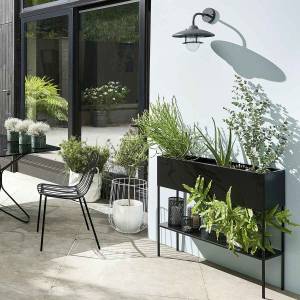 Terrasse fleurie