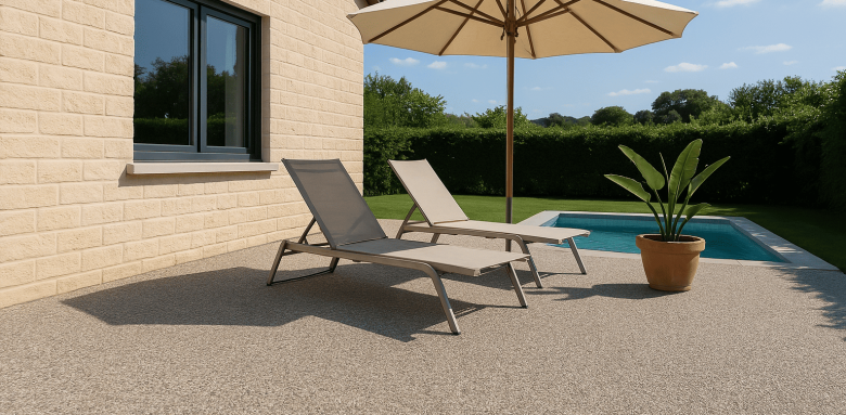 Revêtement de terrasse en résine - Nantes 44