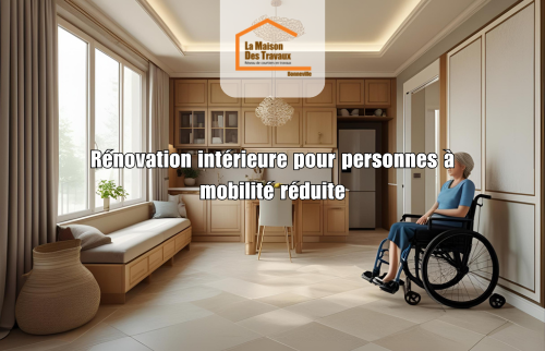 Rénovation intérieure pour personnes à mobilité réduite