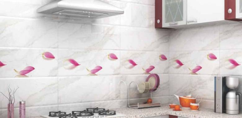 cuisine avec carrelage mural