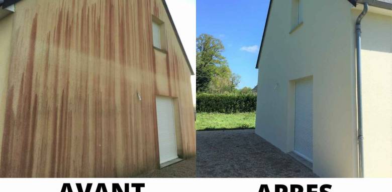 ravalement facade avant après