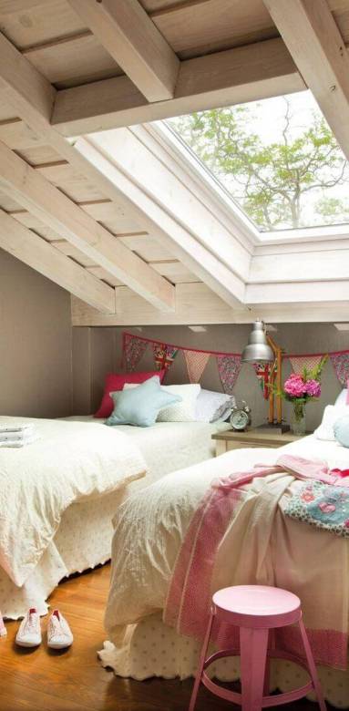 Chambre d'enfants aménagée dans les combles - Bouc-Bel-Air-13