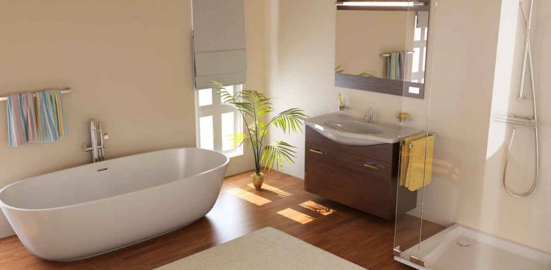 Une nouvelle salle de bain ambiance île paradisiaque