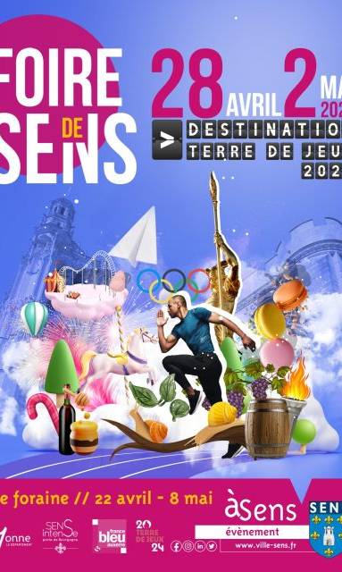 Affiche - Foire de Sens 2023