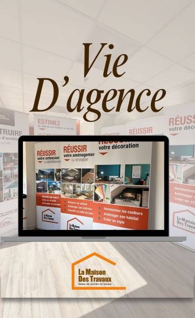 Présentation du nouveau stand LMDT dans notre agence de Saint-Brieuc